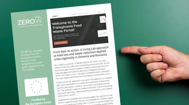 Practice Abstract: From data to action: A Living Lab approach to food loss and waste reduction applied cross-regionally in Slovenia and Romania